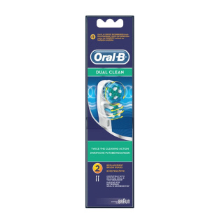 سری یدک مسواک برقی اورال بی مدل Dual Clean بسته 2 عددی - 02