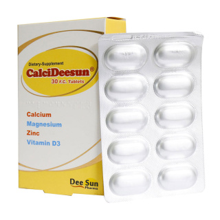 قرص دی سان فارما مدل Calci Deesun بسته 60 عددی - 01