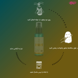 سرم مو ضد وز مناسب مو خشک و شکننده حجم 100 میلی لیتر سینره - 02