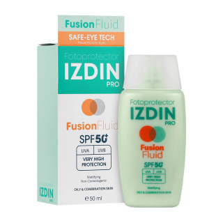 کرم ضدآفتاب فیوژن فلوئید SPF50 حجم 50 میلی لیتر ایزدین پرو - 01