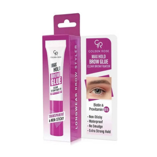 چسب ابرو مدل Max Hold سری Brown Glue حجم 7 میلی لیتر گلدن رز - 02