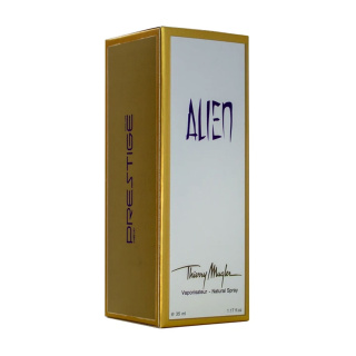 عطر جیبی زنانه مدل Alien حجم 35 میلی لیتر پرستیژ - 02