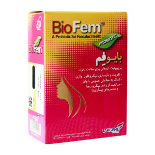 کپسول بایو فم بسته 30 عددی تک ژن فارما