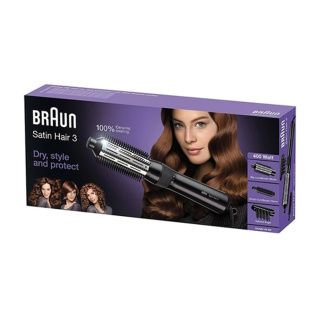 سشوار برس دار چند منظوره براون سری 3 Satin Hair مدل BRAS330E - 02
