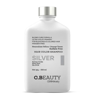 شامپو رنگساژ مو مدل Silver حجم 350 میلی لیتر سی بیوتی