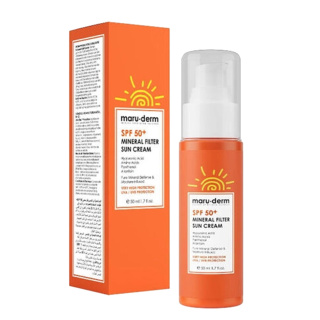 کرم ضد آفتاب SPF 50 مدل Mineral Filter حجم 50 میلی لیتر مارودرم - 01