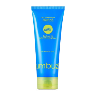 فوم شوینده و شفاف کننده صورت مدل Zero Blemish حاوی 2٪ گوگرد مناسب پوست مستعد جوش حجم 150 میلی لیتر نامبوزین