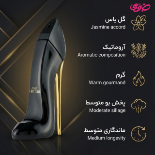 ادو پرفیوم زنانه فراگرنس ورد مدل Chic Girl Black حجم 90 میلی لیتر - 08