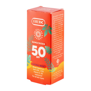 کرم ضد آفتاب رنگی ببک با SPF50 مناسب انواع پوست حجم 50 میلی لیتر - 03