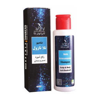 شامپو رفع شوره سر و بدن مدل Ketoconazole حجم 120 میلی لیتر لابراتوار نلا - 01