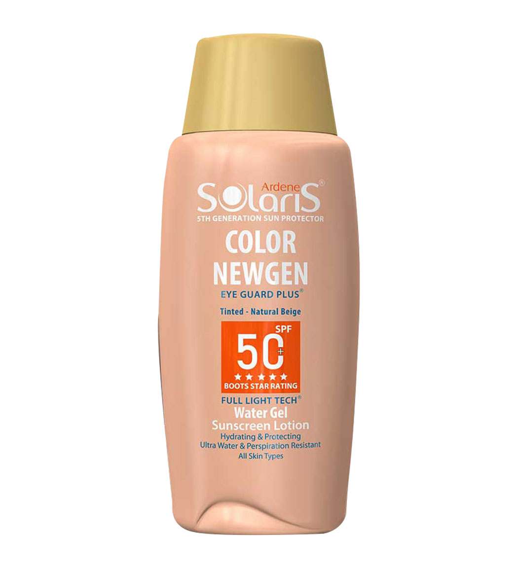 لوسیون ضد آفتاب مدل کالر نیوژن +SPF50 مناسب انواع پوست حجم 75 میلی لیتر