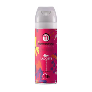 اسپری بدن زنانه Touch Of Pink Lacoste حجم 200میل مدیا