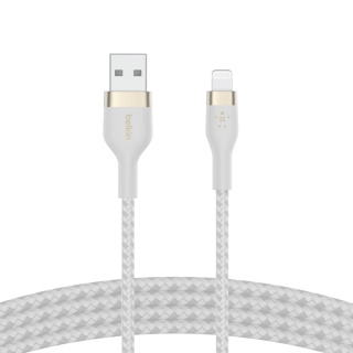 کابل شارژ سریع آیفون USB-A به لایتنینگ بلکین مدل CAA010bt1MWH طول 1متر - 03