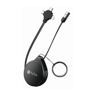 کابل تبدیل USB به USB-C و microUSB و لایتنینگ پرووان مدل PCC108R