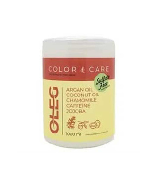 ماسک مو مدل Color Care مناسب موهای رنگ شده و آسیب دیده 1000میل اولگ - 01