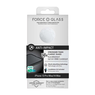 گلس محافظ فورس مدل ANTI IMPACT مناسب iPhone 13 Pro Max، iPhone 14 Max - 01