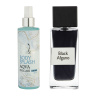 پک هدیه روز مرد 2 عددی شامل بادی اسپلش مدل Aqva Bvlgari و ادوپرفیوم مدل Black Afgano هات لاو