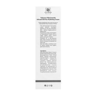 کرم آبرسان فاقد چربی مدل Niacinamide مناسب پوست چرب و مختلط حجم 40 میلی لیتر فولی سنس - 03