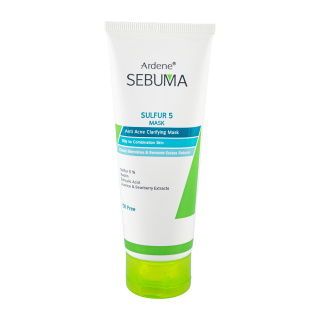 ماسک ضد جوش و پاکسازی کننده پوست چرب Sulfur 5 سبوما 75میل آردن