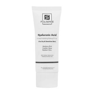 پرایمر آرایشی آبرسان مدل Hyaluronic Acid مناسب پوست خشک و حساس حجم 40 میلی لیتر فولی سنس