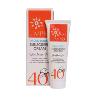 کرم ضد آفتاب فاقد رنگ با SPF40 مناسب انواع پوست حجم 50 میلی لیتر لیمپیو - 02