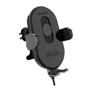 شارژر بی سیم و نگهدارنده گوشی مدل POWERMOUNT 15W پرومیت