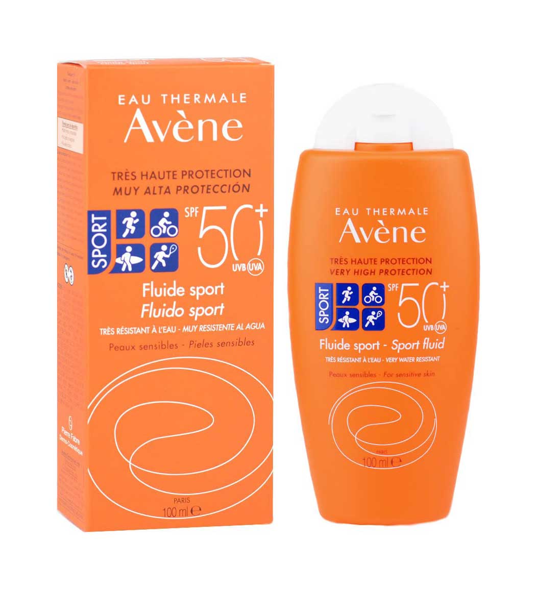کرم ضد آفتاب اون بی رنگ مدل Fluid Sport با SPF50 مناسب انواع پوست حجم 100 میلی لیتر نمای ۲