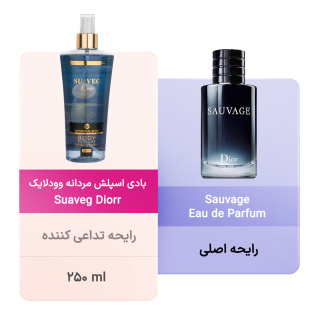 بادی اسپلش مردانه Suaveg Diorr حجم 250میل وودلایک - 02