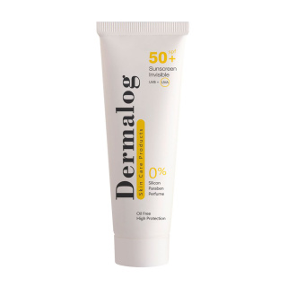ضد آفتاب بی رنگ دارای SPF 50 حجم 50میل درمالوگ