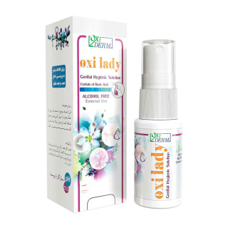 محلول بهداشتی ناحیه تناسلی مدل Oxi Lady حجم 30 میلی لیتر اکسی درم - 01