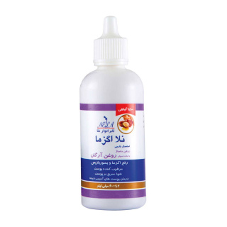 روغن ماساژ حاوی روغن آرگان مدل نلا اگزما حجم 60 میلی لیتر لابراتوار نلا