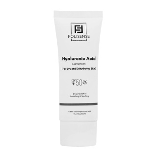 ضد آفتاب مدل Hyaluronic Acid با SPF 50 مناسب پوست خشک و دهیدراته حجم 40 میلی لیتر فولی سنس