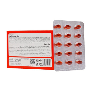 کپسول ژلاتینی سافرومنتال بسته 30 عددی فیتومد - 03