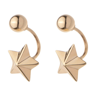 گوشواره طلا 18 عیار زنانه مدل ME1188 مهر گالری - 02