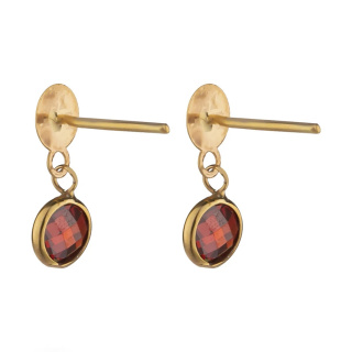 گوشواره طلا 18 عیار زنانه مدل ME1139 مهر گالری - 01