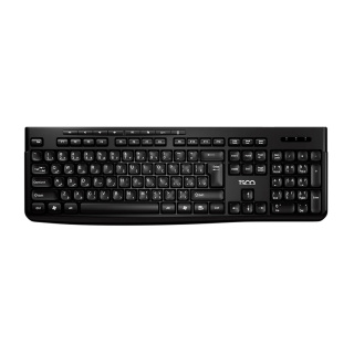 ماوس و کیبورد بی سیم مدل TKM 7027W تسکو - 01