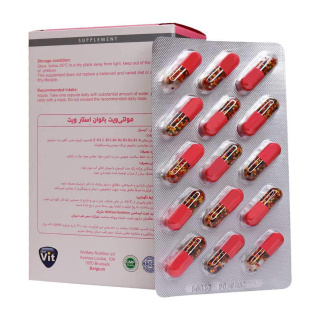 کپسول مولتی ویت بانوان استار ویت بسته 60 عددی - 01