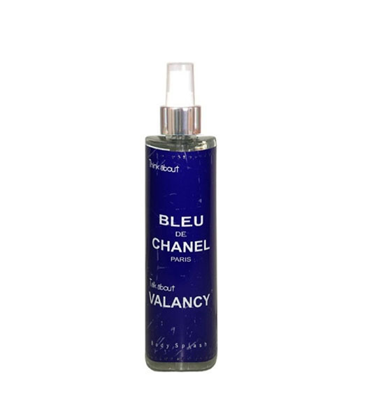 بادی اسپلش مردانه Blue Chanel حجم 200میل والانسی نمای ۲