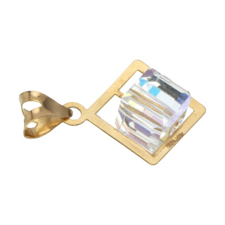 آویز گردنبند طلا 18 عیار زنانه مدل MM1045 - 01