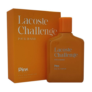 ادو پرفیوم مردانه مدل lacost challenge حجم 100 میلی لیتر پینک ویژوال - 01