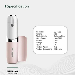 ماشین اصلاح موی صورت بانوان گرین لاین مدل TM-30 - 03