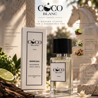 عطر جیبی مردانه مدل Marvelous حجم 30 میلی لیتر کوکو بلان - 02