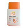 فلوئید ضد آفتاب بی رنگ مدل Fusion Water با SPF50 مناسب انواع پوست حجم 50 میلی لیتر نئودرم