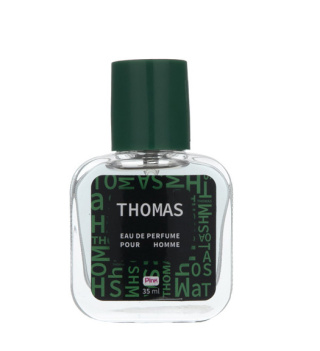 عطر جیبی مردانه Thomas حجم 35 میلی لیتر پینک ویژوال