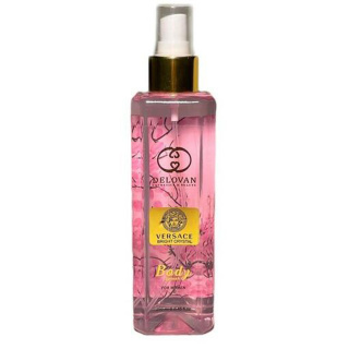 بادی اسپلش زنانه دلوان مدل Versace Bright Crystal 205 حجم 260 میلی لیتر