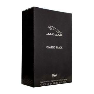 ادوپرفیوم مردانه مدل Classic Black Jaguar حجم 100 میلی لیتر پینک ویژوال - 02