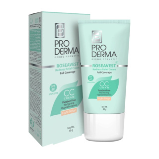 کرم رفع قرمزی پوست پرودرما سری Roseavest با SPF 40 وزن 40 گرم - 01