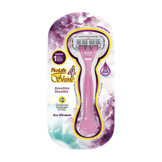 خودتراش چهارلبه LadyShine4 بسته 1عددی پرلایف - 02