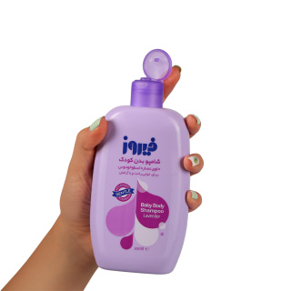 شامپو بدن کودک حاوی عصاره اسطوخودوس 450میل فیروز - 02