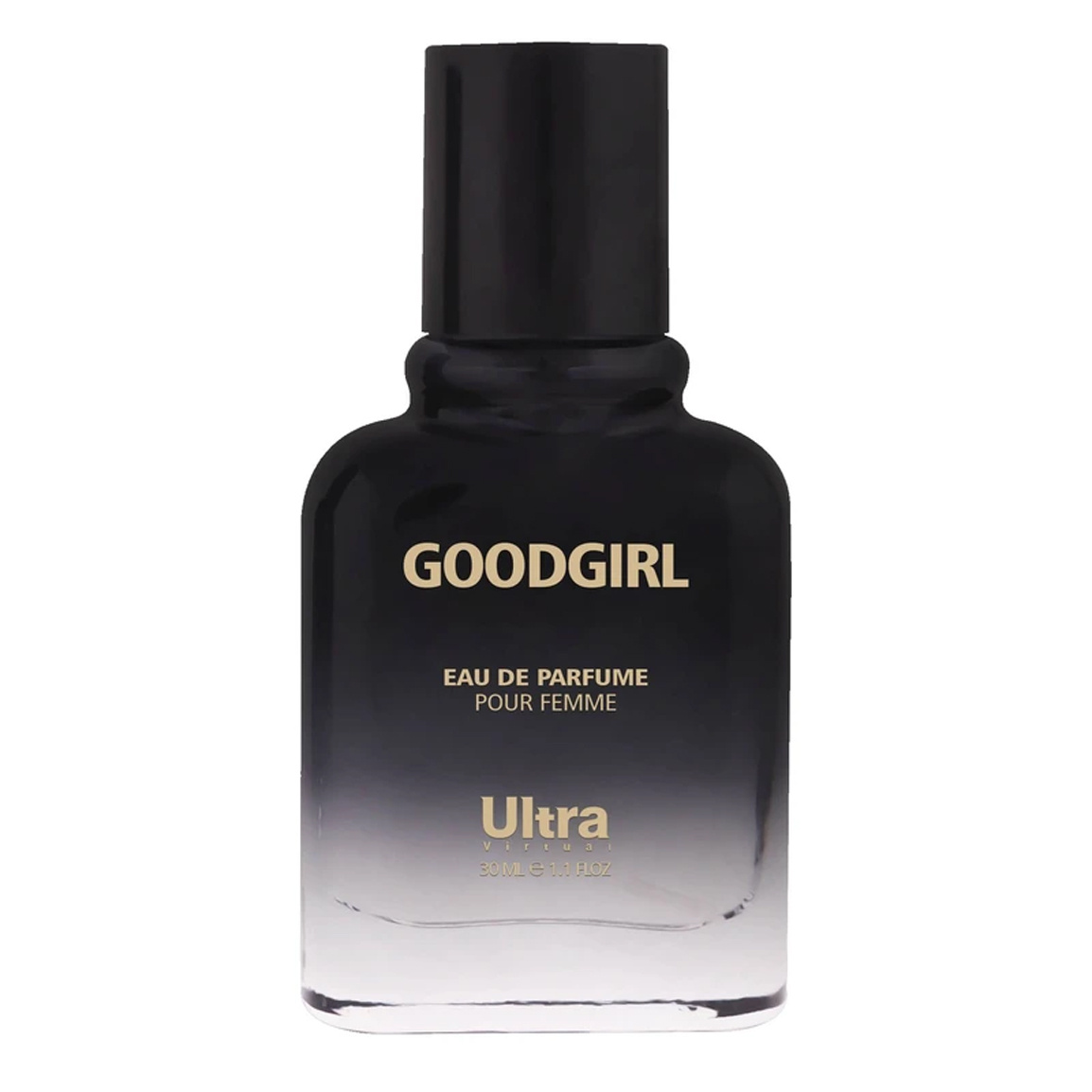 عطر جیبی زنانه مدل Good Girl با شیشه شفاف دو رنگ حجم 30 میلی لیتر
